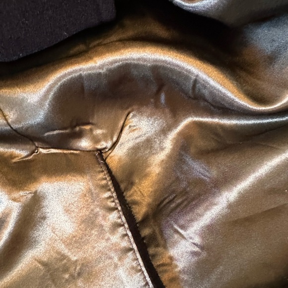 Hudson jeans NWT size S black double breasted wool peacoat sold at Nordstrom - Picture 7 of 15